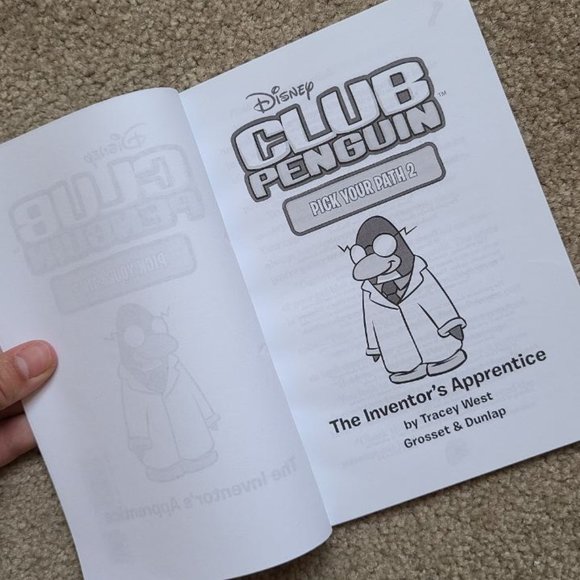 4/$20 The Inventor's Apprentice 2 by Disney Club Penguin - Paperback - Picture 5 of 6